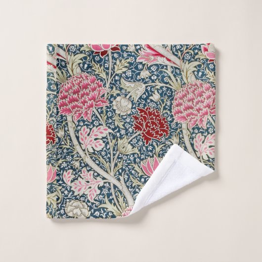 William Morris Cray Bath Towel Set (Waschlappen)