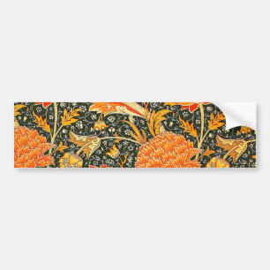 William Morris Cray Blumenmuster Vintage Autoaufkleber