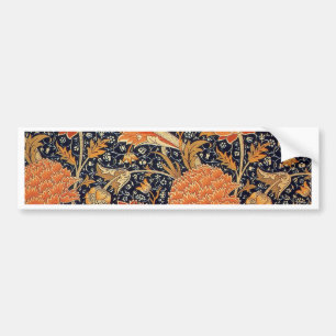 William Morris Cray Blumenmuster Vintage Autoaufkleber
