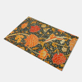 William Morris Cray Blumenmuster Vintage Fußmatte (Schrägansicht)