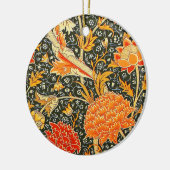 William Morris Cray Blumenmuster Vintage Keramik Ornament (Links)