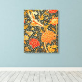 William Morris Cray Blumenmuster Vintage Leinwanddruck (Insitu (Holzboden))