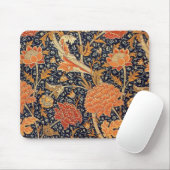 William Morris Cray Blumenmuster Vintage Mousepad (Mit Mouse)