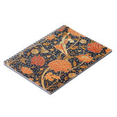 William Morris Cray Blumenmuster Vintage Notizblock (Linke Seite)