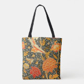 William Morris Cray Blumenmuster Vintage Tasche (Rückseite)