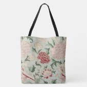 William Morris Cray Blumenmuster Vor-Raphaelite Vi Tasche (Rückseite)