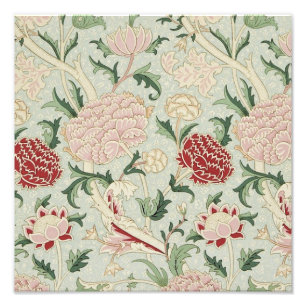 William Morris Cray Blumenvorhang im prä-raffaelit Fotodruck