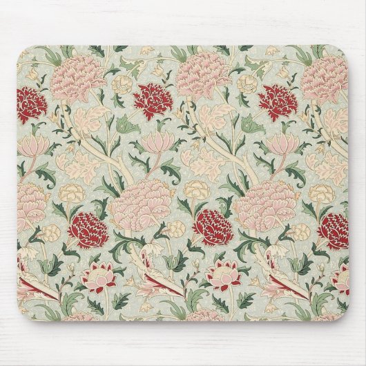 William Morris Cray Blumig Mousepad (Vorne)