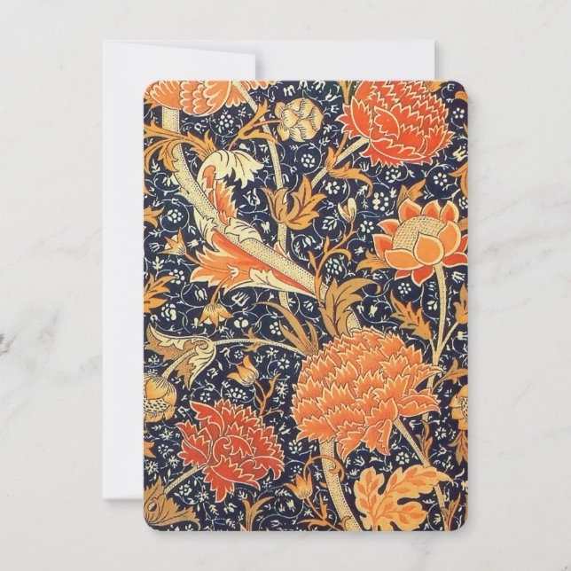 William Morris Cray Floral Art Nouveau Pattern (Vorderseite)