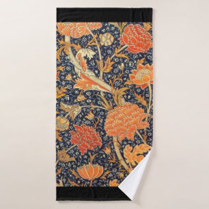 William Morris Cray Floral Art Nouveau Pattern Badehandtuch