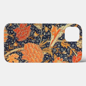 William Morris Cray Floral Art Nouveau Pattern Case-Mate iPhone Hülle (Rückseite (Horizontal))