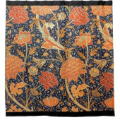 William Morris Cray Floral Art Nouveau Pattern Duschvorhang (Vorderseite)