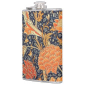 William Morris Cray Floral Art Nouveau Pattern Flachmann (Links)