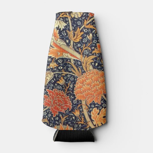 William Morris Cray Floral Art Nouveau Pattern Flaschenkühler (Vorderseite)