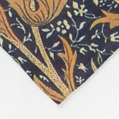 William Morris Cray Floral Art Nouveau Pattern Fleecedecke (Ecke)