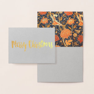 William Morris Cray Floral Art Nouveau Pattern Folienkarte