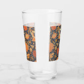 William Morris Cray Floral Art Nouveau Pattern Glas (Rechts)