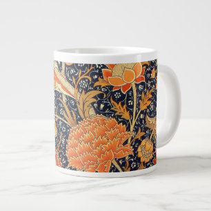 William Morris Cray Floral Art Nouveau Pattern Jumbo-Tasse