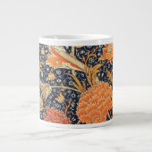 William Morris Cray Floral Art Nouveau Pattern Jumbo-Tasse (Vorderseite)