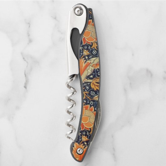 William Morris Cray Floral Art Nouveau Pattern Kellnermesser (Vorderseite)