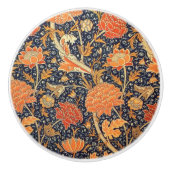 William Morris Cray Floral Art Nouveau Pattern Keramikknauf (Vorderseite)