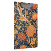 William Morris Cray Floral Art Nouveau Pattern Klemmbrett (Rechts)