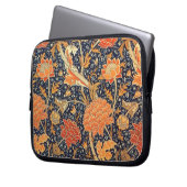 William Morris Cray Floral Art Nouveau Pattern Laptopschutzhülle (Vorderseite Links)