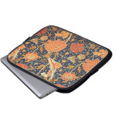 William Morris Cray Floral Art Nouveau Pattern Laptopschutzhülle (Vorne Knopf)