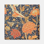 William Morris Cray Floral Art Nouveau Pattern Magnet (Vorne)