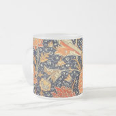 William Morris Cray Floral Art Nouveau Pattern Mattglastasse (Vorderseite Links)