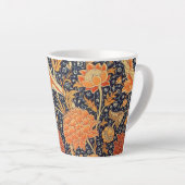 William Morris Cray Floral Art Nouveau Pattern Milchtasse (Rechte Ecke)
