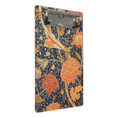 William Morris Cray Floral Art Nouveau Pattern Mini Klemmbrett (Schrägansicht)