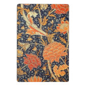 William Morris Cray Floral Art Nouveau Pattern Mini Klemmbrett (Rückseite)