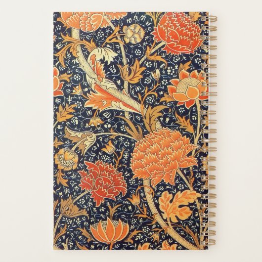 William Morris Cray Floral Art Nouveau Pattern Planer (Rückseite)