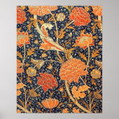 William Morris Cray Floral Art Nouveau Pattern Poster (Vorne)