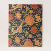 William Morris Cray Floral Art Nouveau Pattern Puzzle (Vertikal)