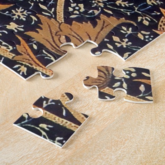 William Morris Cray Floral Art Nouveau Pattern Puzzle (Seite)