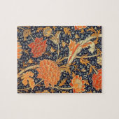 William Morris Cray Floral Art Nouveau Pattern Puzzle (Horizontal)