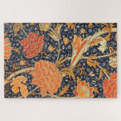 William Morris Cray Floral Art Nouveau Pattern Puzzle (Horizontal)