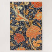 William Morris Cray Floral Art Nouveau Pattern Puzzle (Vertikal)