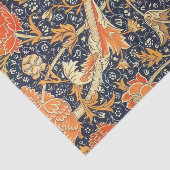 William Morris Cray Floral Art Nouveau Pattern Seidenpapier (Ausschnitt)