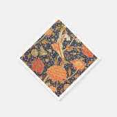 William Morris Cray Floral Art Nouveau Pattern Serviette (Ecke)