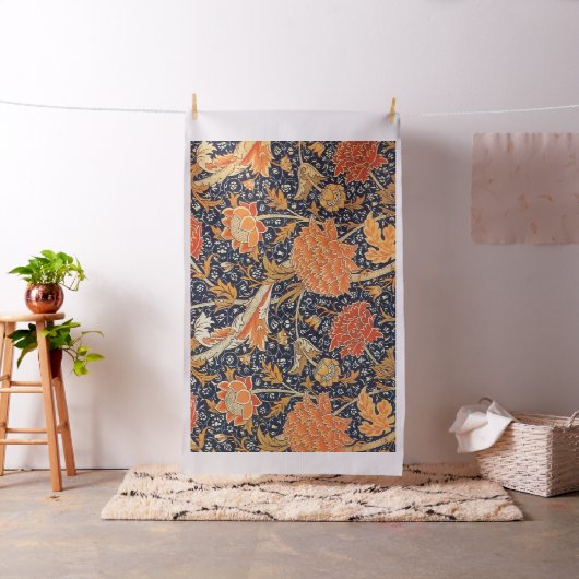 William Morris Cray Floral Art Nouveau Pattern Stoff (Beispiel)