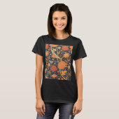 William Morris Cray Floral Art Nouveau Pattern T-Shirt (Vorne ganz)