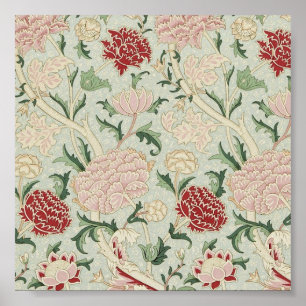William Morris Cray Floral Pre-Raphaelite Vintag Poster