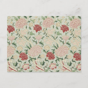 William Morris Cray Floral Pre-Raphaelite Vintag Postkarte
