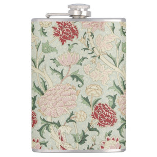 William Morris Cray Floral Vor-Raphaelite Vintage Flachmann
