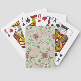 William Morris Cray Floral Vor-Raphaelite Vintage Spielkarten