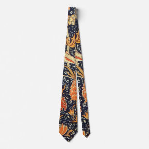 William Morris Cray Florales Art Nouveau Muster Krawatte