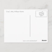 William Morris Cray Postkarte (Rückseite)